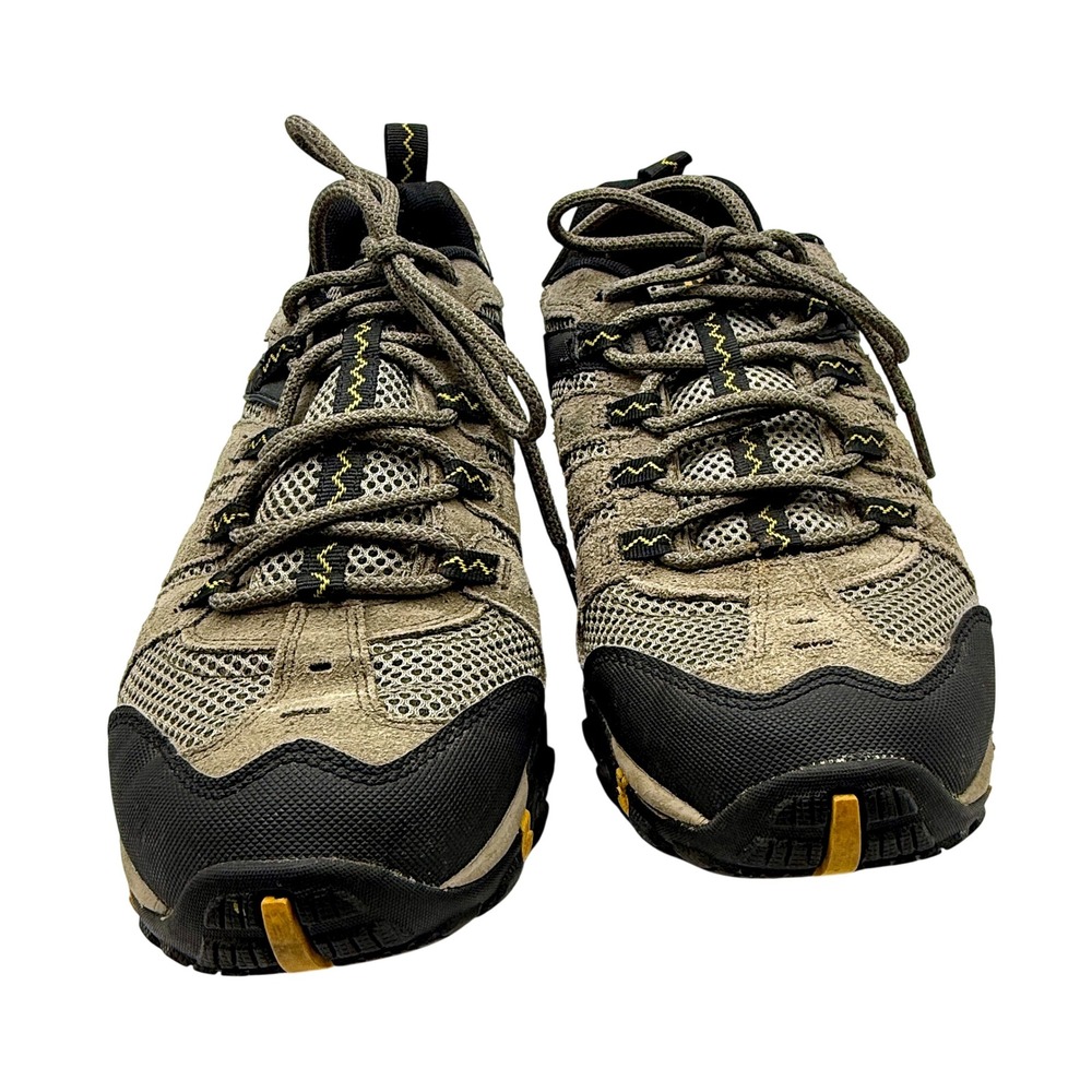 Merrell Yokota 2 Men's Hiking Trail Shoes Size 8 Granite Black Yellow J276138